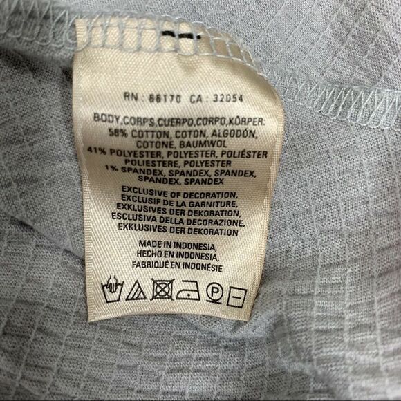 Meadow Rue Tunic Top Shirt Crochet Long Sleeve Peplum Ruffle Sz S - Picture 4 of 5